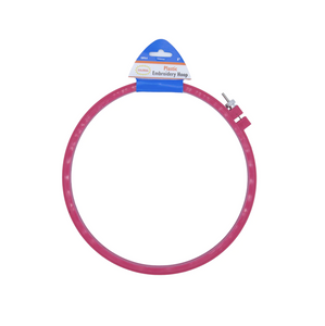 Round Plastic Embroidery Hoops --- (Various Sizes) by Colonial Needle Co.®