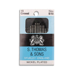 Load image into Gallery viewer, Crewel / Embroidery (Size: 5/10), Hand Sewing Needles by S. Thomas &amp; Sons®
