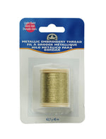 Load image into Gallery viewer, DMC®  -- Light Gold (OR-CL) -- Metallic Embroidery Thread --  Ref. 282ZA
