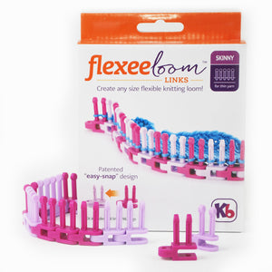 (Skinny) Flexee Loom Links (for Thin Yarn) by Authentic Knitting Board®