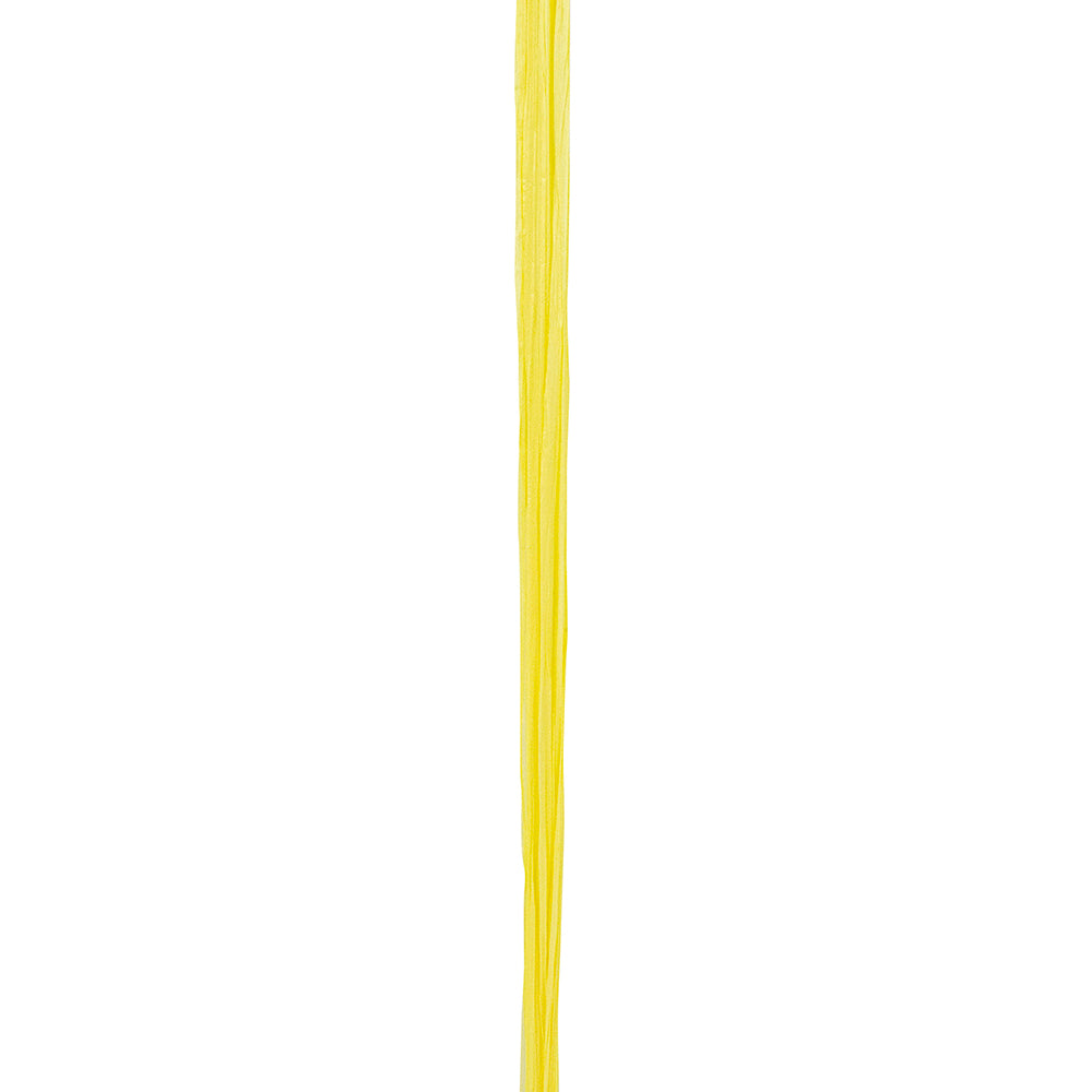 Premium - Matte Finish Raffia Ribbon --- 1/4in x 100 yards --- Daffodil Color