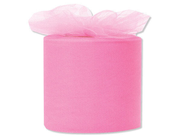 Premium Tulle Rolls - Various Sizes - Dark Pink Color