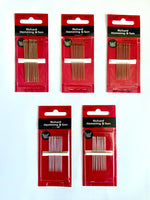 Load image into Gallery viewer, Darners Large Eye - Hand Sewing Needles, Various Sizes by Richard Hemming &amp; Son®
