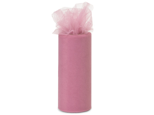 Premium Tulle Rolls --- Dusty Rose Color