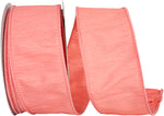 Load image into Gallery viewer, Florist Basics -- Dupioni Supreme Wired Edge Ribbon -- Dusty Rose Color - Various Sizes
