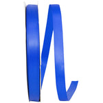 Load image into Gallery viewer, Double Face Satin Ribbon -- Electric Blue Color --- Various Sizes
