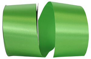 Florist Basics -- Acetate / Satin Supreme Cooler Ribbon -- Emerald Color --- Various Sizes