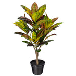 Load image into Gallery viewer, Artificial Croton Potted Tree - Vibrant Tropical Faux Plant -- Various Sizes
