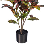 Load image into Gallery viewer, Artificial Croton Potted Tree - Vibrant Tropical Faux Plant -- Various Sizes
