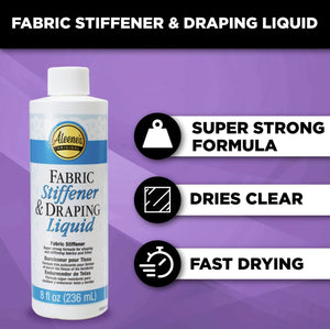Fabric Stiffener & Draping Liquid, 8 fl. Oz.,  Aleene's®
