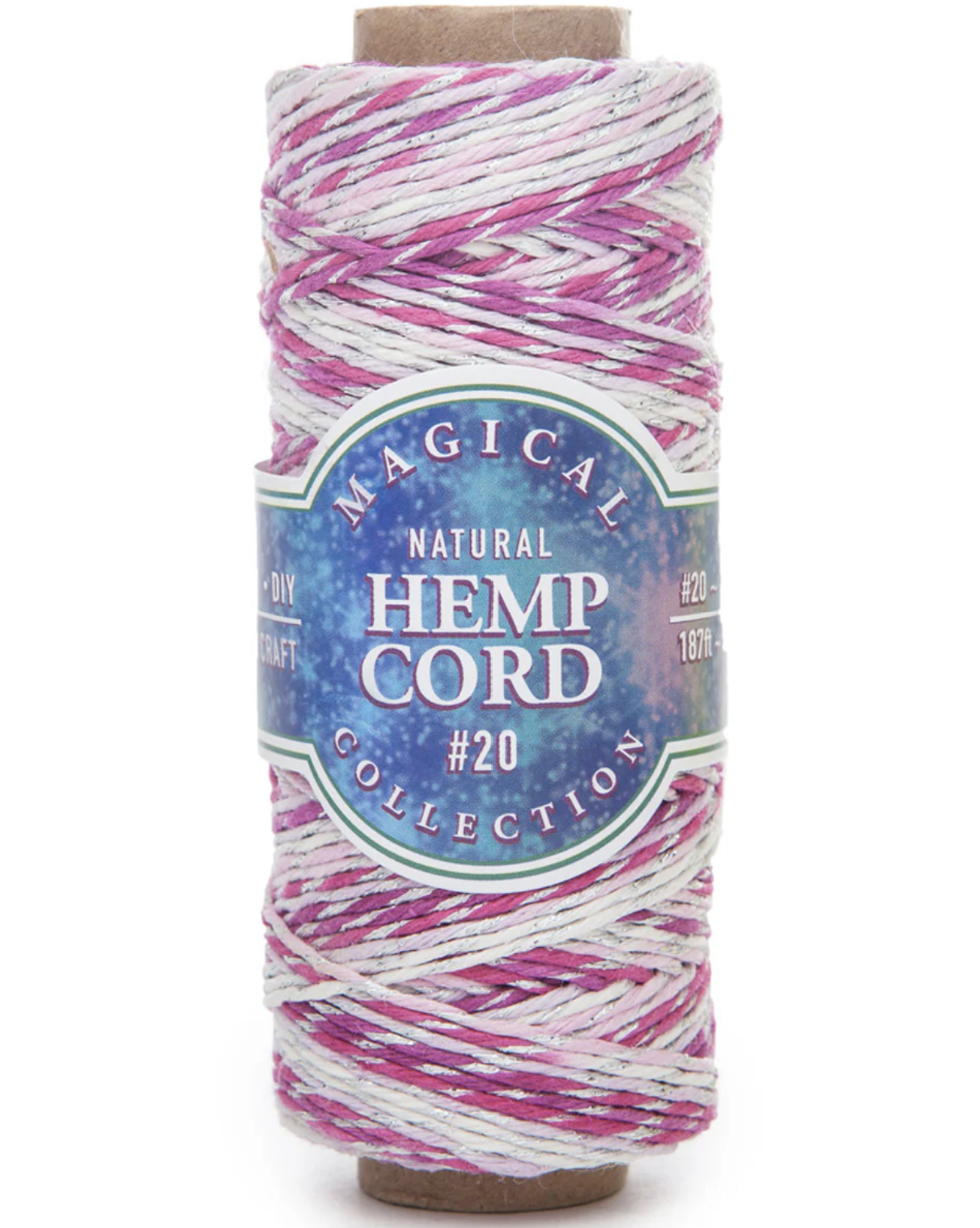 #20 -- (1 mm) -- Magical Collection: Fairy, Mermaid & Unicorn Hemp Cord Spools  by Hemptique®