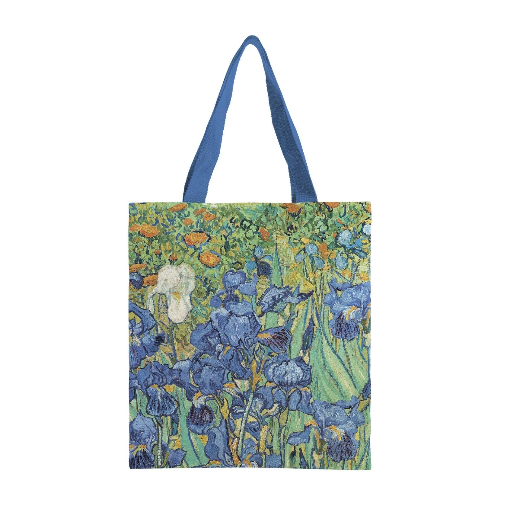 Fine Art Canvas Tote,     "Irises" by Vincent Van Gogh