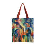 Load image into Gallery viewer, Fine Art Canvas Tote,     &quot;Stables&quot; by Franz Marc
