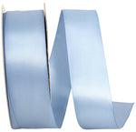Load image into Gallery viewer, Double Face Satin Ribbon -- French Blue Color --- Various Sizes

