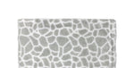 Load image into Gallery viewer, Giraffe Flannel Fleece Baby Blanket, 30 x 36 in, White &amp; Grey Color
