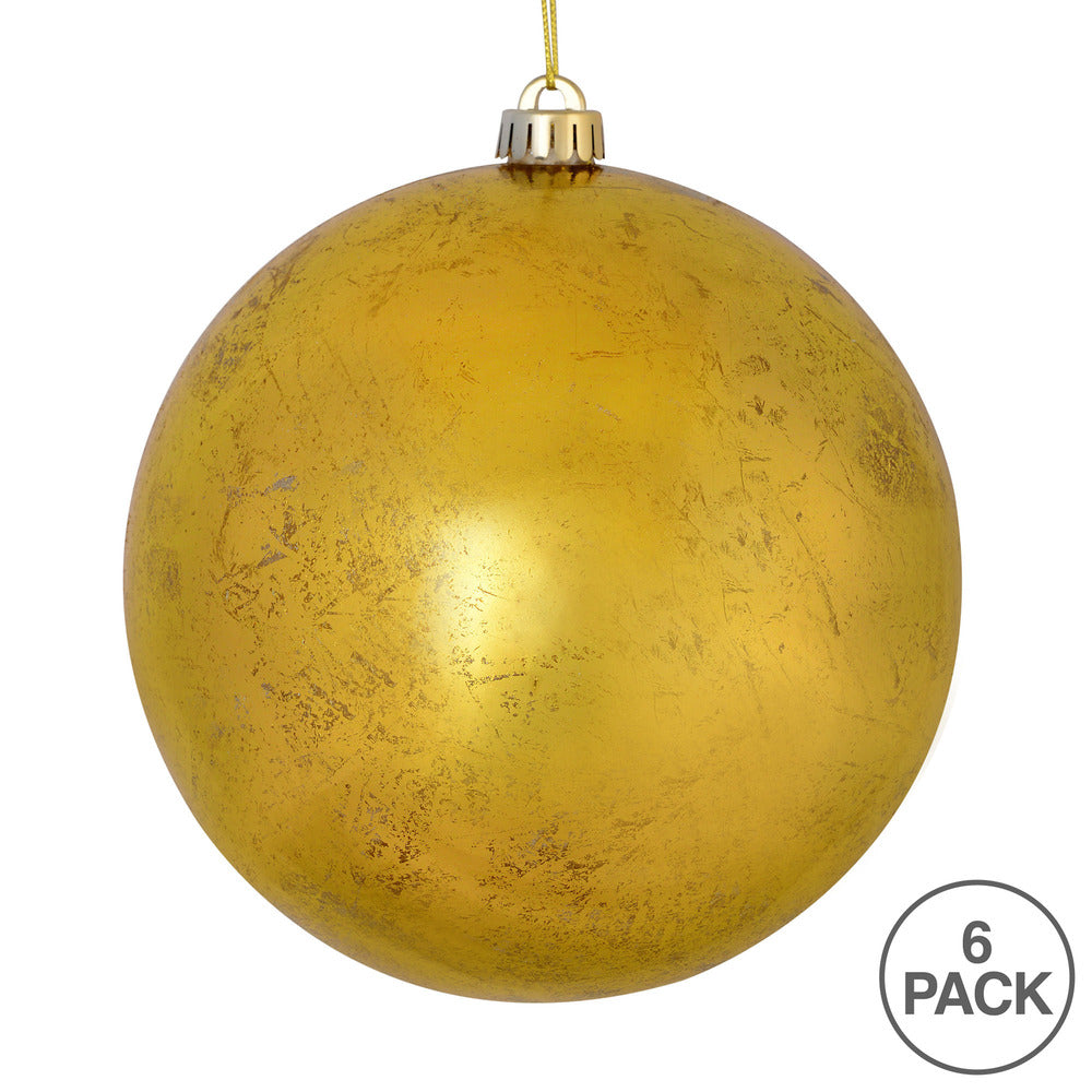 Gold --- Foil Finish Ball Ornament -- Various Sizes by Vickerman®