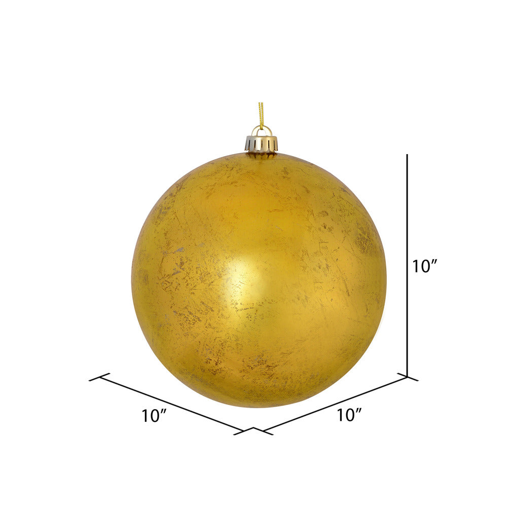 Gold --- Foil Finish Ball Ornament -- Various Sizes by Vickerman®