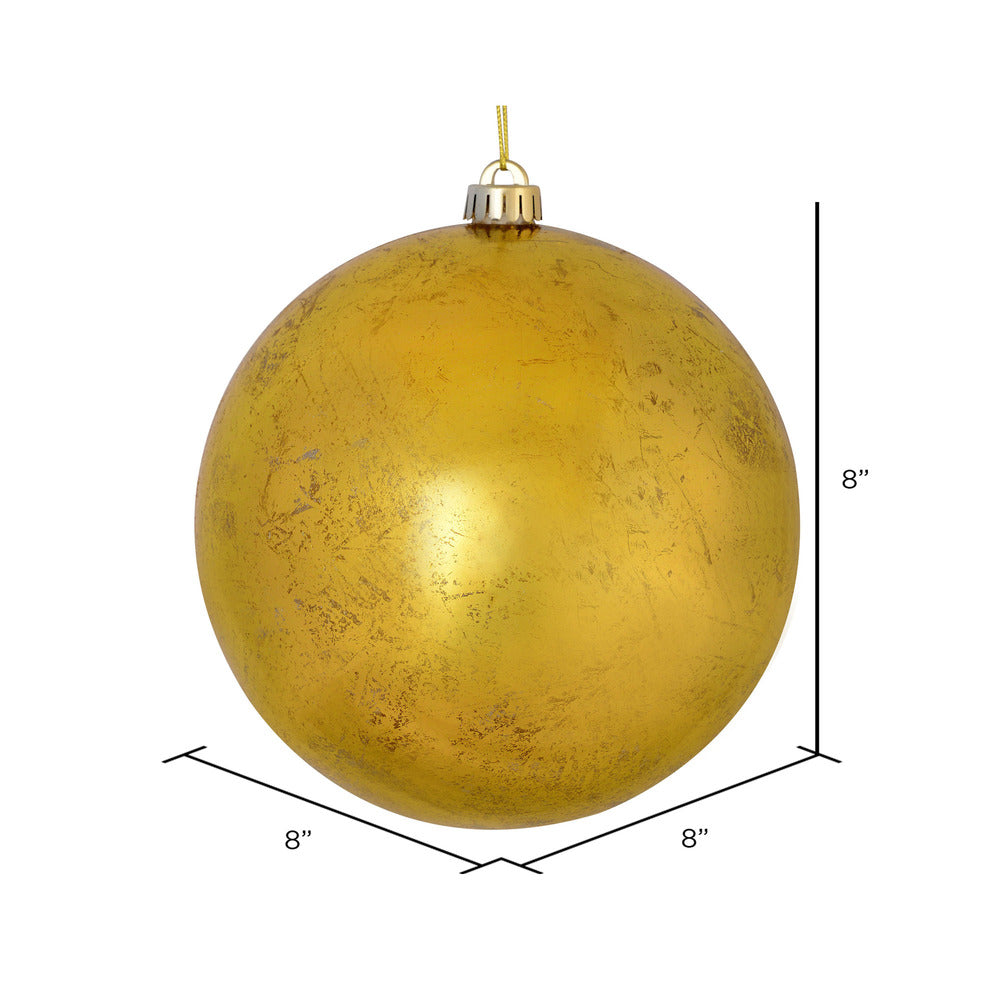 Gold --- Foil Finish Ball Ornament -- Various Sizes by Vickerman®