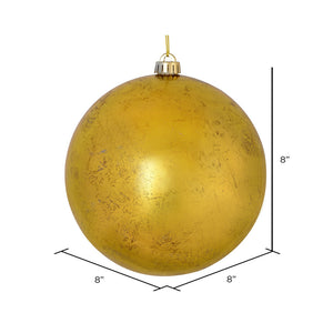 Gold --- Foil Finish Ball Ornament -- Various Sizes by Vickerman®