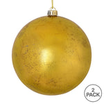 Load image into Gallery viewer, Gold --- Foil Finish Ball Ornament -- Various Sizes by Vickerman®
