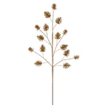 Load image into Gallery viewer, 24" -- Artificial Pinecone Glitter Spray — 6 per Bag — Various Colors -- by Vickerman®
