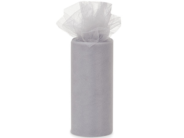 Premium Tulle Rolls --- Gray Color