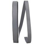 Load image into Gallery viewer, Grosgrain Texture Ribbon -- Grey Color --- Various Sizes

