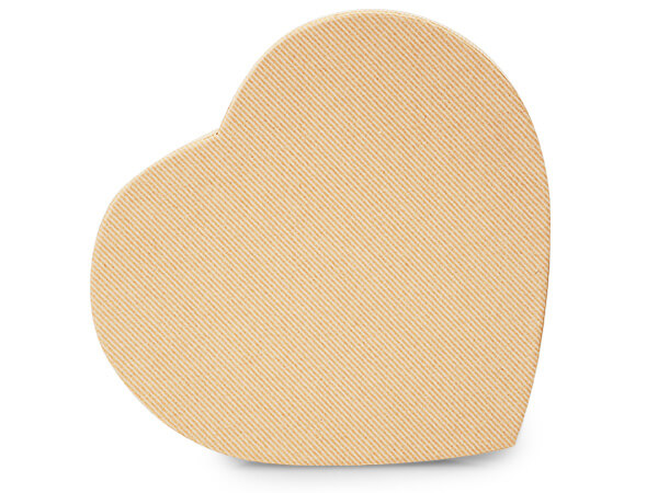 Heart Shape Box --- 3 pack --- Various Sizes --- Kraft Color