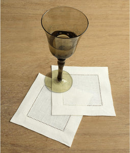 Hemstitched Table Linens (Cream Color)