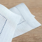 Load image into Gallery viewer, Hemstitched Table Linens (Light Blue Color)
