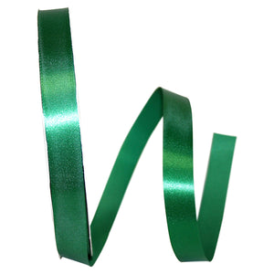 Florist Basics -- Acetate / Satin Supreme Cooler Ribbon -- Holiday Green Color --- Various Sizes