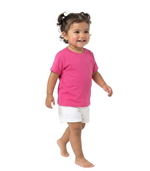 Load image into Gallery viewer, Baby Fine Jersey T-shirt - 100% Cotton - Hot Pink
