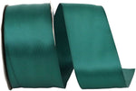 Load image into Gallery viewer, Double Face Satin Ribbon -- Hunter Color --- Various Sizes

