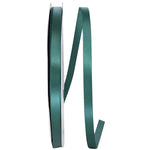 Load image into Gallery viewer, Double Face Satin Ribbon -- Hunter Color --- Various Sizes
