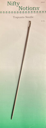 Load image into Gallery viewer, Trapunto Quilting Needle (6in), Ref. 6507 by Nifty Notions®
