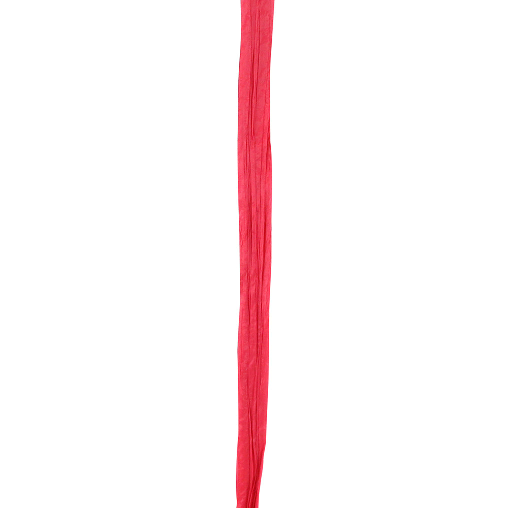 Premium - Matte Finish Raffia Ribbon --- 1/4in x 100 yards --- Imperial Red Color