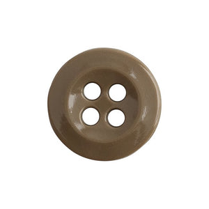 Industrial Strength Shirt Buttons -- Size: 20L / 12.5mm -- Dark Khaki Color