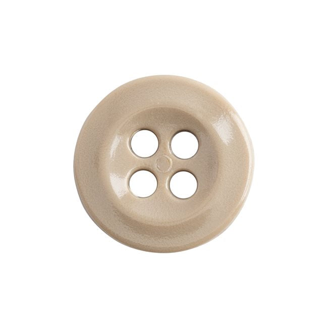 Industrial Strength Shirt Buttons -- Size: 20L / 12.5mm -- Khaki Color