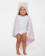 Load image into Gallery viewer, Personalized Hooded Baby Towel with Bear Ears
