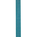 Load image into Gallery viewer, Close-up front view of the Florist Basics Jade Dupioni wired ribbon showing its elegant faux silk slub texture and color-matched stitched wired edges.
