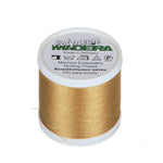 Load image into Gallery viewer, Khaki Brown Gold Color -- Ref. # 1673 -- Polyneon Machine Embroidery Thread -- (#40 / #60 Weights) -- Various Sizes by MADEIRA®
