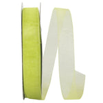 Load image into Gallery viewer, Chiffon Mono Sheer Ribbon -- Kiwi Color --- Various Sizes
