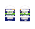 Load image into Gallery viewer, KLASSÉ® Quilting Sewing Machine Needles — 6 Pack — Sizes: 75/11 &amp; 90/14
