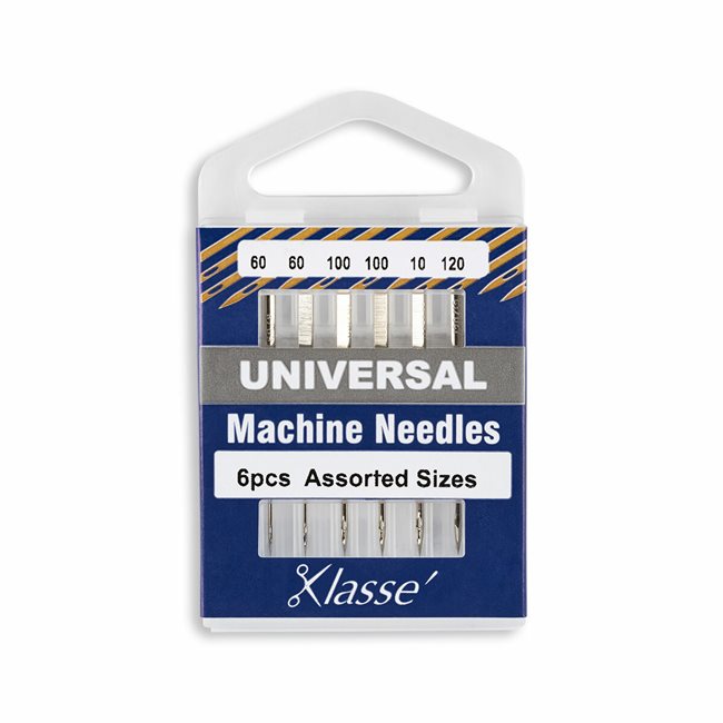 Home Sewing Machine Universal Needles (130/705 H),  Various Sizes by KLASSÉ®