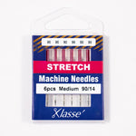 Load image into Gallery viewer, KLASSÉ® - Stretch Sewing Machine Needles — 6 Pack — Sizes 75/11  &amp;  90/14
