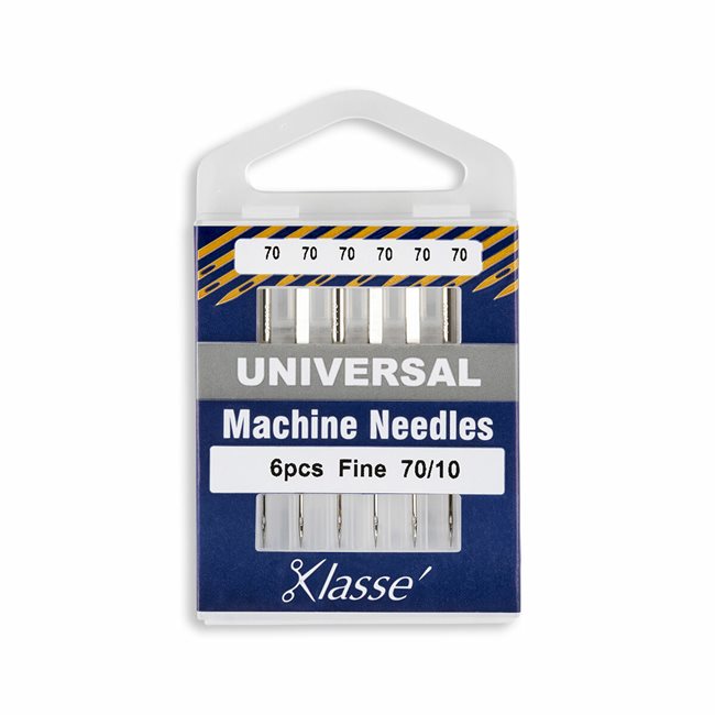 Universal Home Sewing Machine Needles — 6 Pack — Various Sizes by KLASSÉ®