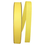 Load image into Gallery viewer, Grosgrain Texture Ribbon -- Lemon Color --- Various Sizes
