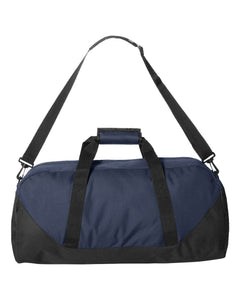 Two Colors -- Large Recycled Polyester Duffel Bag, Various Colors