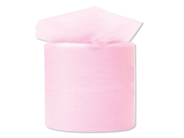 Premium Tulle Rolls - Various Sizes - Light Pink Color