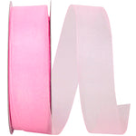 Load image into Gallery viewer, Chiffon Mono Sheer Ribbon -- Light Pink Color --- Various Sizes
